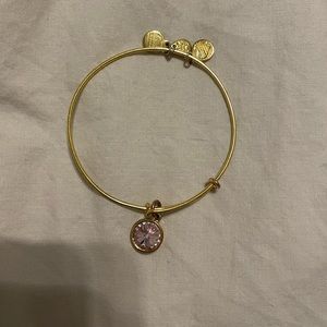 Gold Alex and Ani - June Birthstone